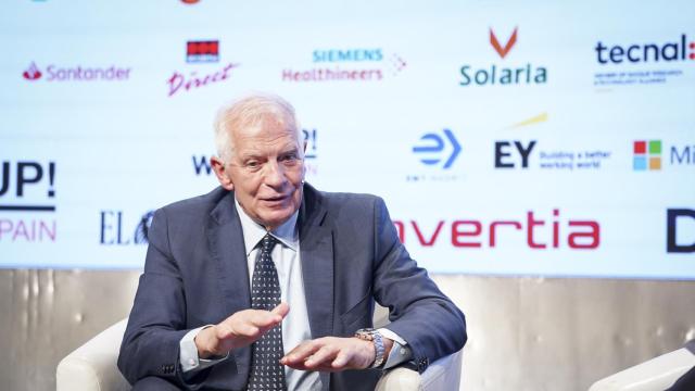 Josep Borrell destaca que la guerra en Ucrania ha sido un 'wake up' geopolítico para Europa