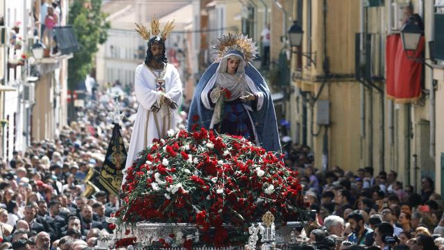 Una imagen del traslado de Cautivo y Trinidad.