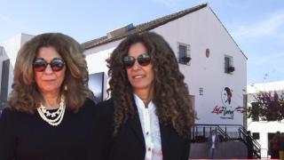 Lolita y Rosario, en la inauguración del museo de Lola Flores.