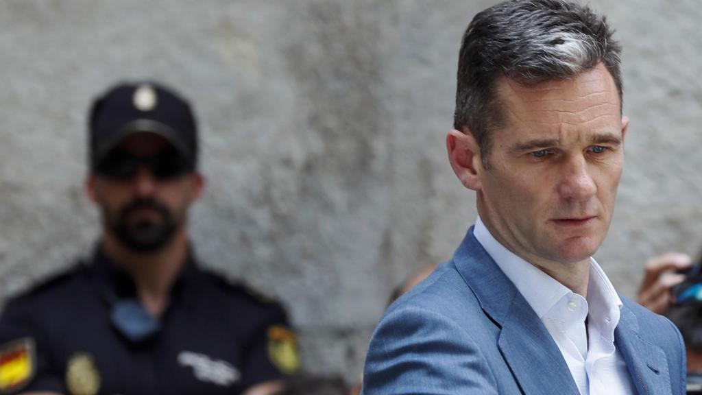 Iñaki Urdangarin en la Audiencia Provincial de Palma de Mallorca en 2018.