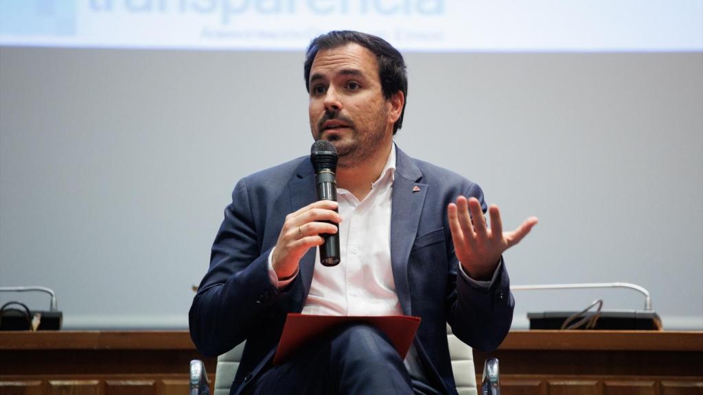 El líder de Izquierda Unida y ministro de Consumo, Alberto Garzón