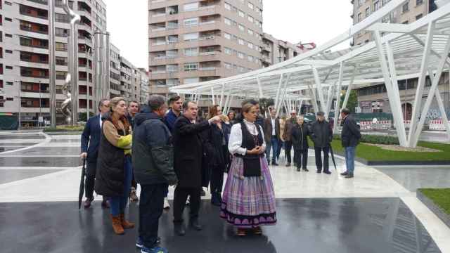 Inauguración de la nueva Plaza Elíptica de Vigo.