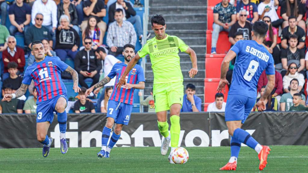 Partido del Eldense contra el Intercity.