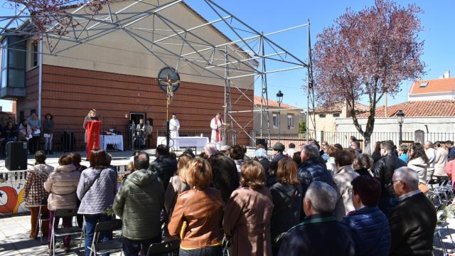 Misa de Domingo de Ramos en Cigales