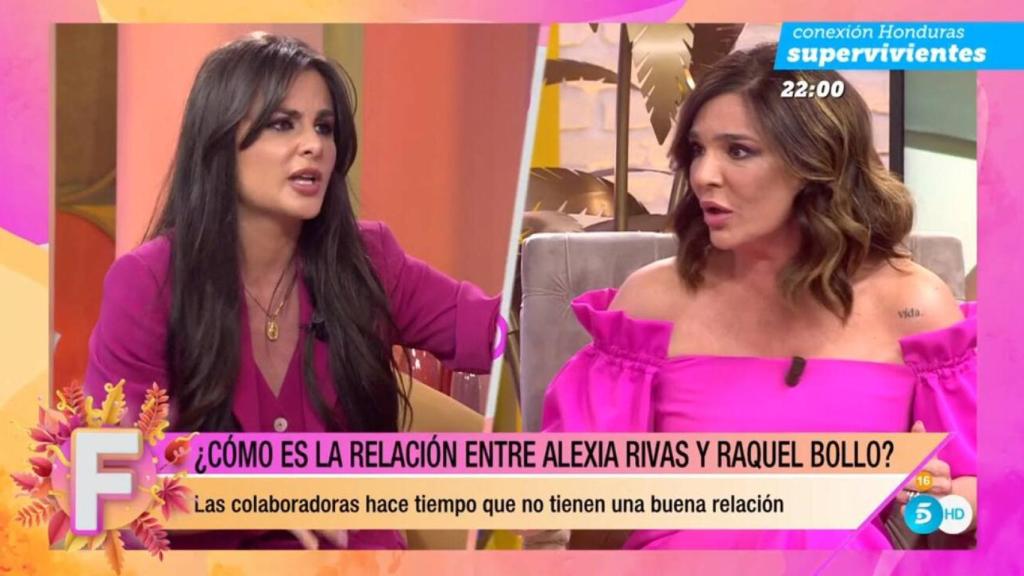 Alexia Rivas y Raquel Bollo en 'Fiesta'.
