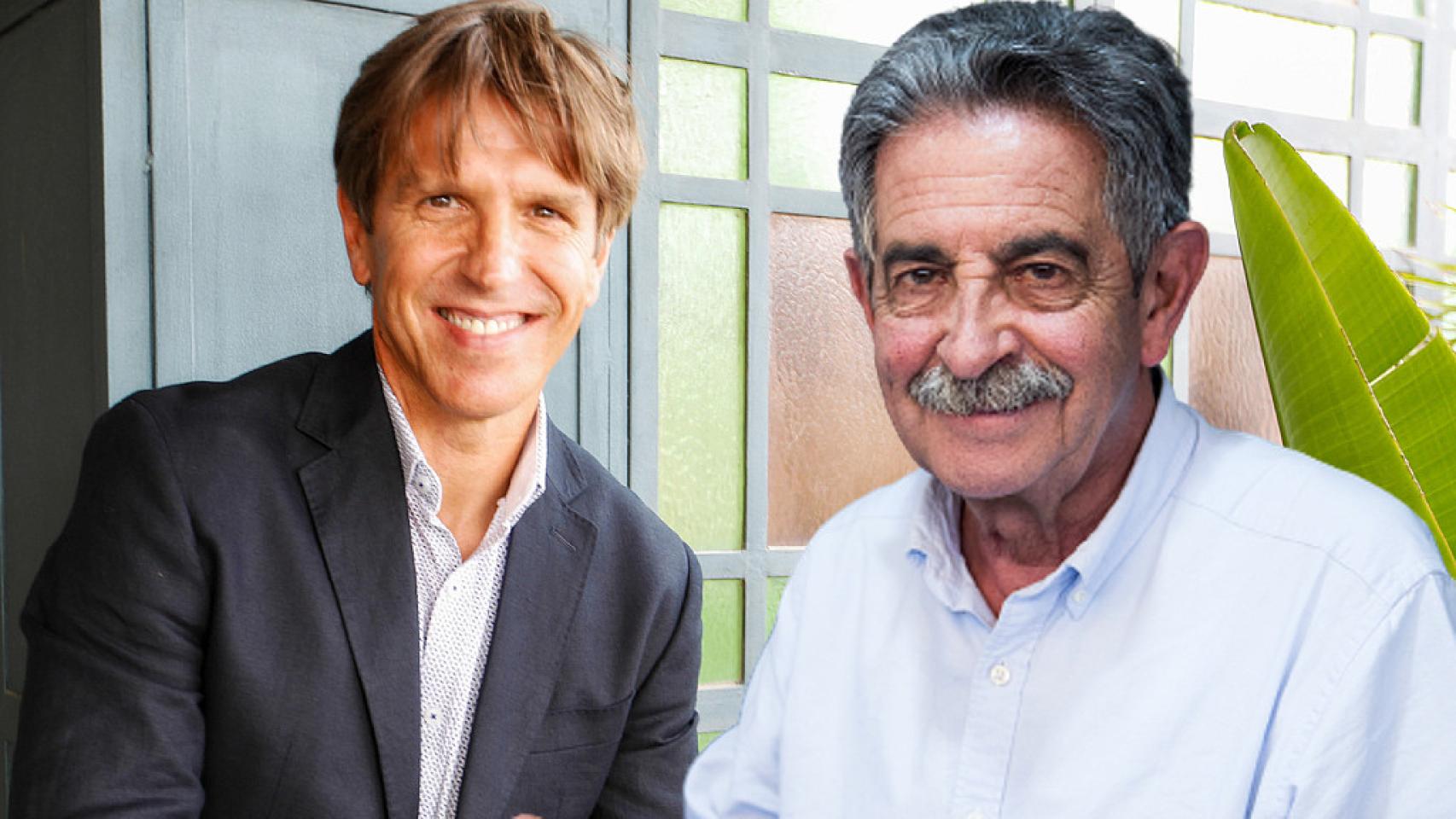 Miguel Ángel Revilla y Manuel Díaz 'El Cordobés'.