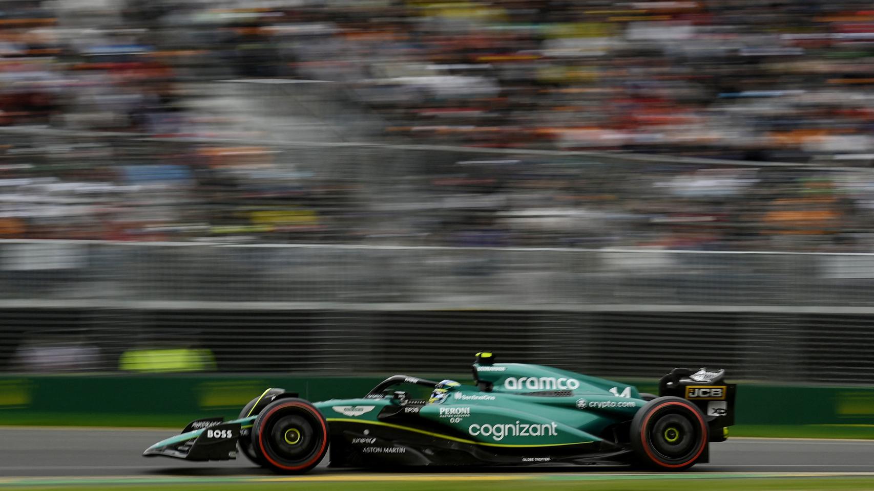 Fernando Alonso, en el Gran Premio de Australia de F1