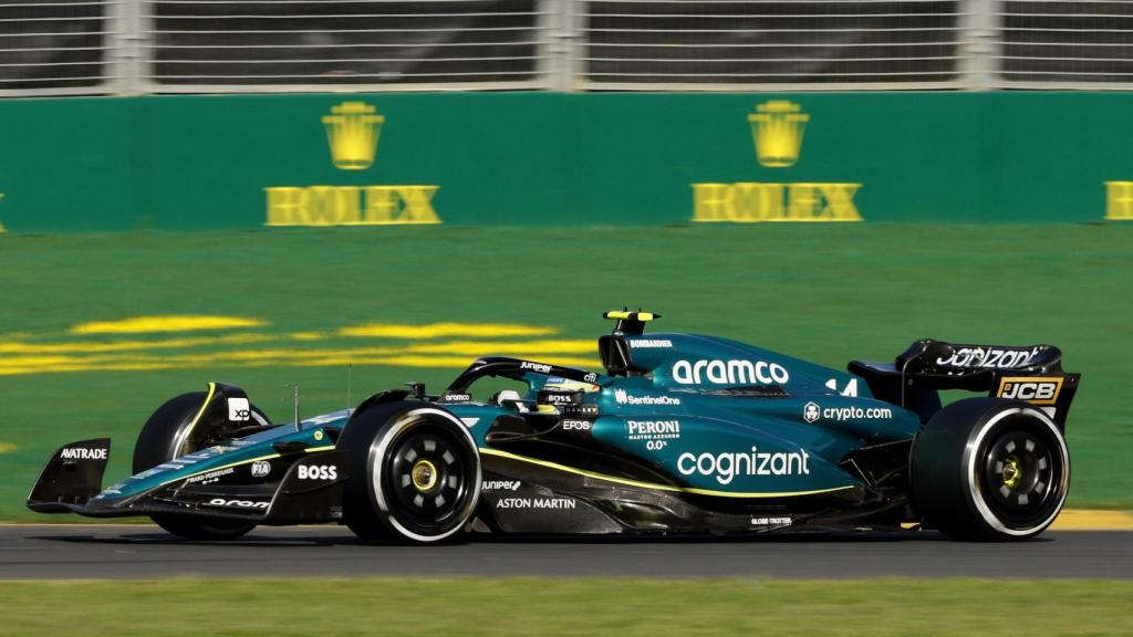 Fernando Alonso, en el Gran Premio de Australia de la Fórmula 1 2023