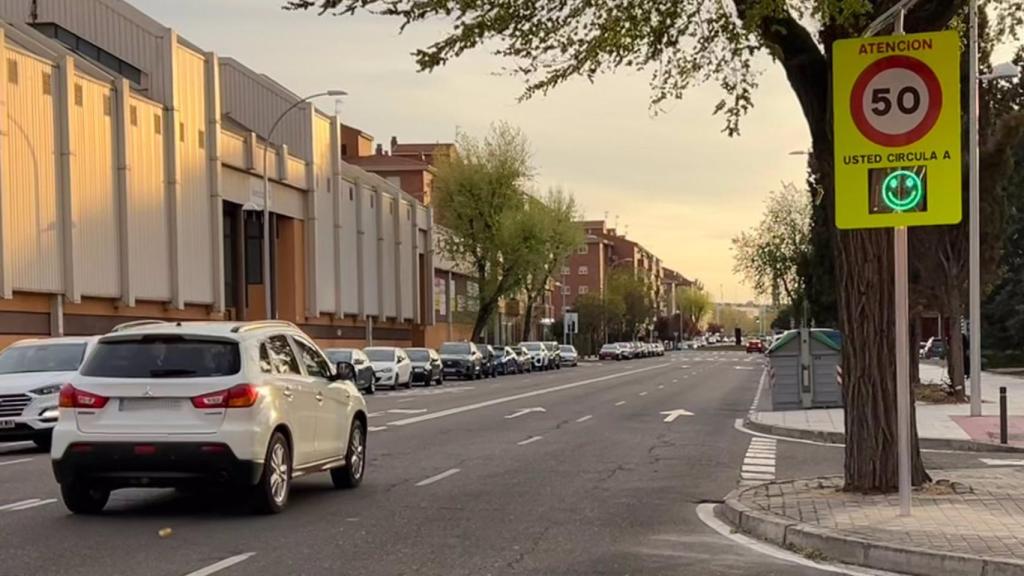 Radares pedagógicos en el barrio del Polígono de Toledo, petición vecinal para educar a la ciudadanía