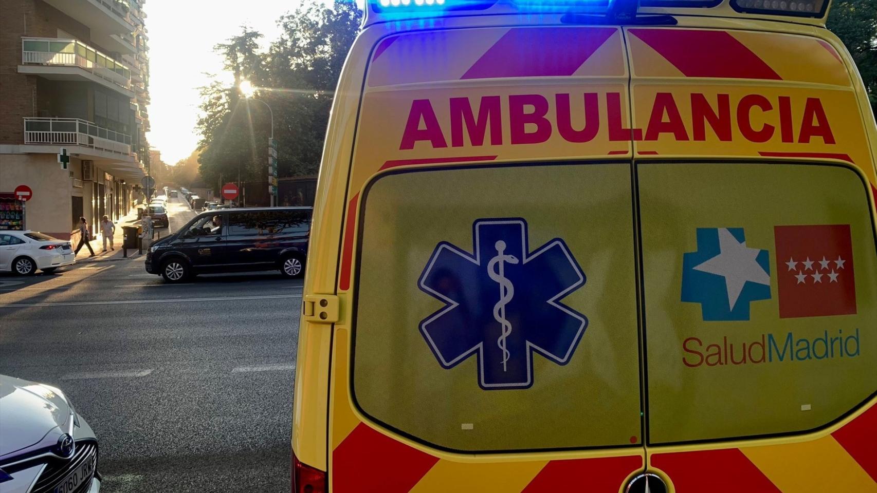 Imagen de recurso de una ambulancia del Summa 112.