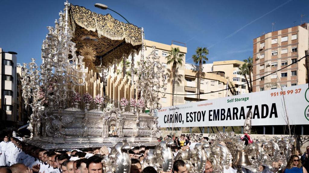 Las imágenes de un Domingo de Ramos pleno en Málaga