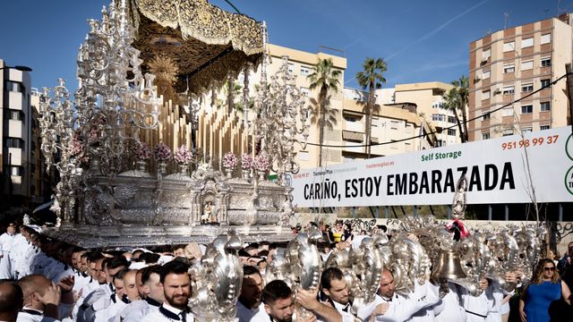 Las imágenes de un Domingo de Ramos pleno en Málaga