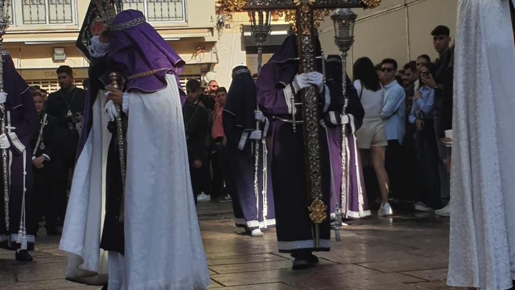Gitanos, en la trasera de la Tribuna Oficial.