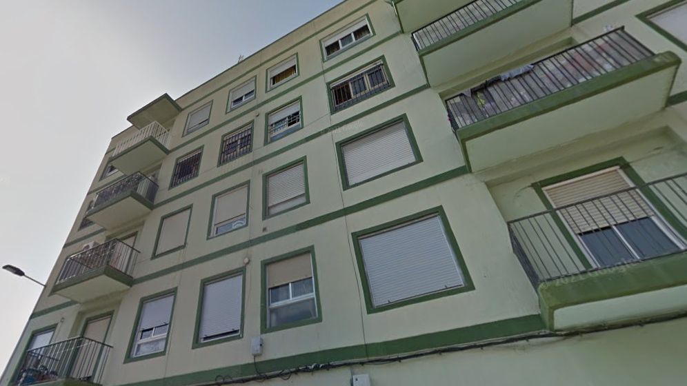 El bloque desalojado.