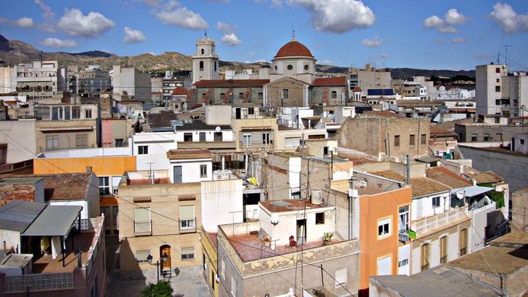 Imagen de archivo de una panorámica de Crevillent.