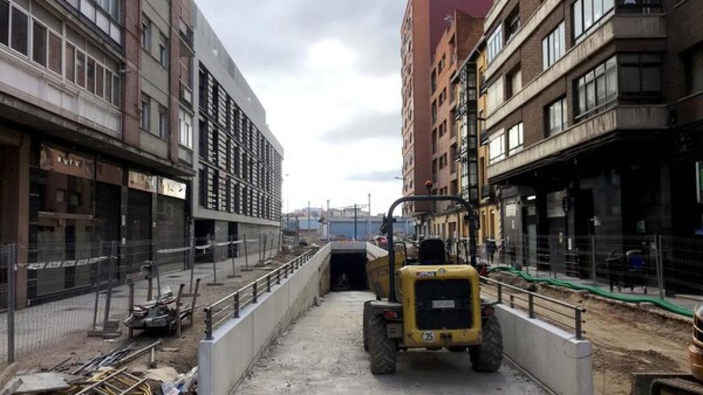 Las obras del túnel de Panaderos