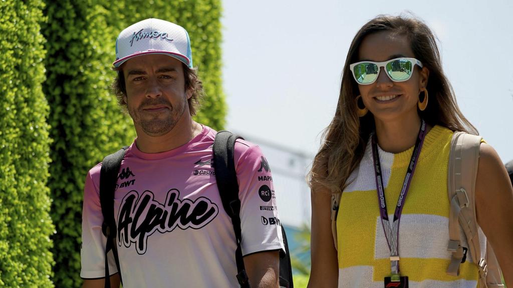 Fernando y Andrea en una imagen de mayo de 2022.