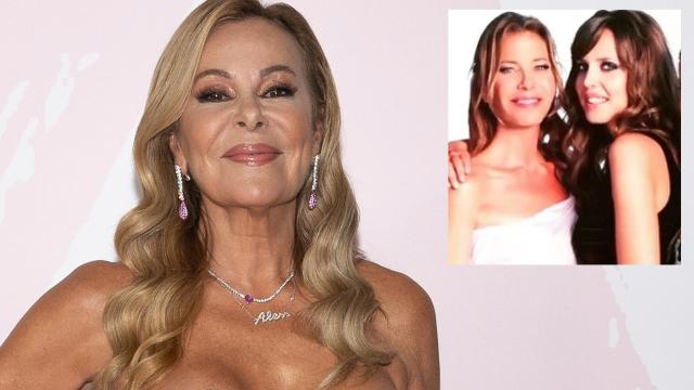 Ana García Obregón en un montaje de EL ESPAÑOL junto a su hermana Amalia y su sobrina.