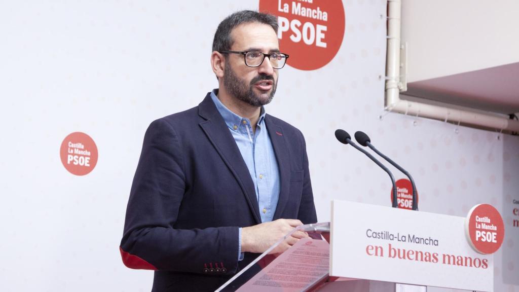 Sergio Gutiérrez, este lunes en rueda de prensa