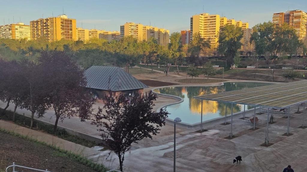 La plaza de la Vaguada, en el distrito madrileño de Fuencarral-El Pardo.