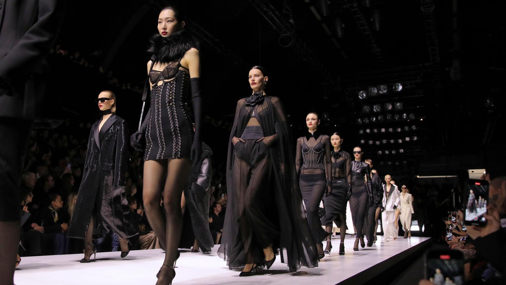 Un desfile de moda de Dolce & Gabbana.