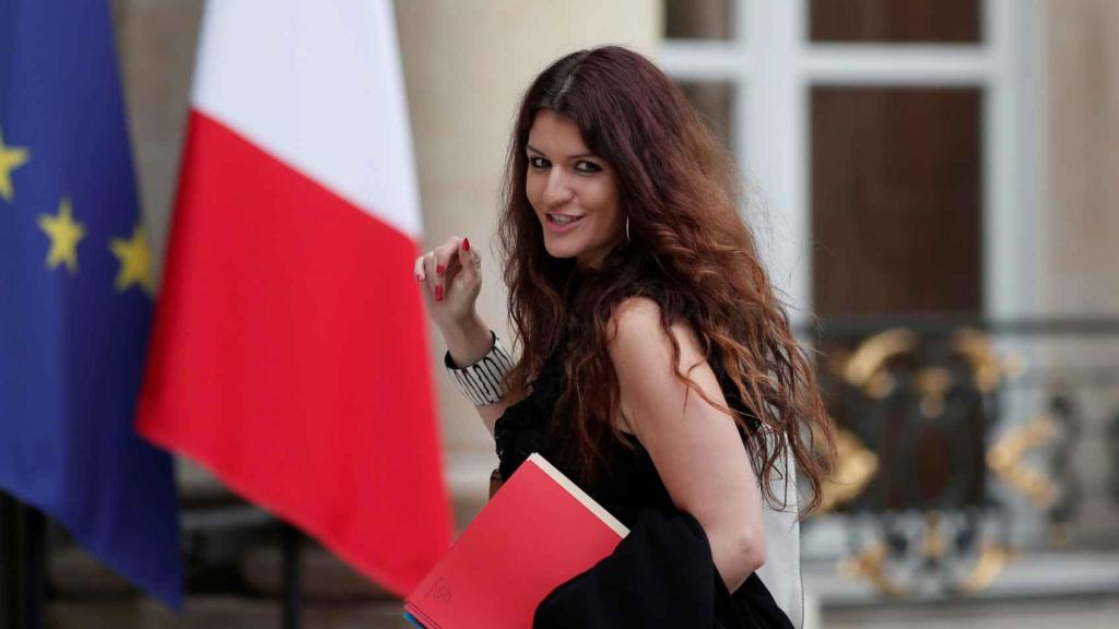 La secretaria de Estado Marlène Schiappa.
