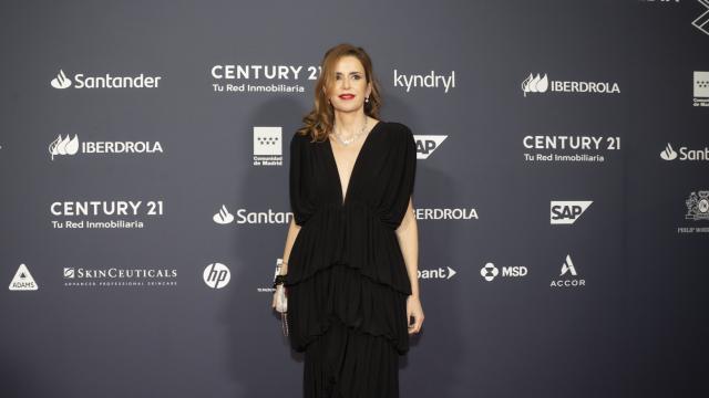 Anabel Díaz, fotografiada en el photocall de la gala 'Top 100 Mujeres Líderes'