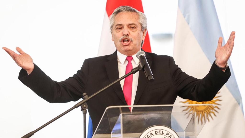 Alberto Fernández, presidente de Argentina.