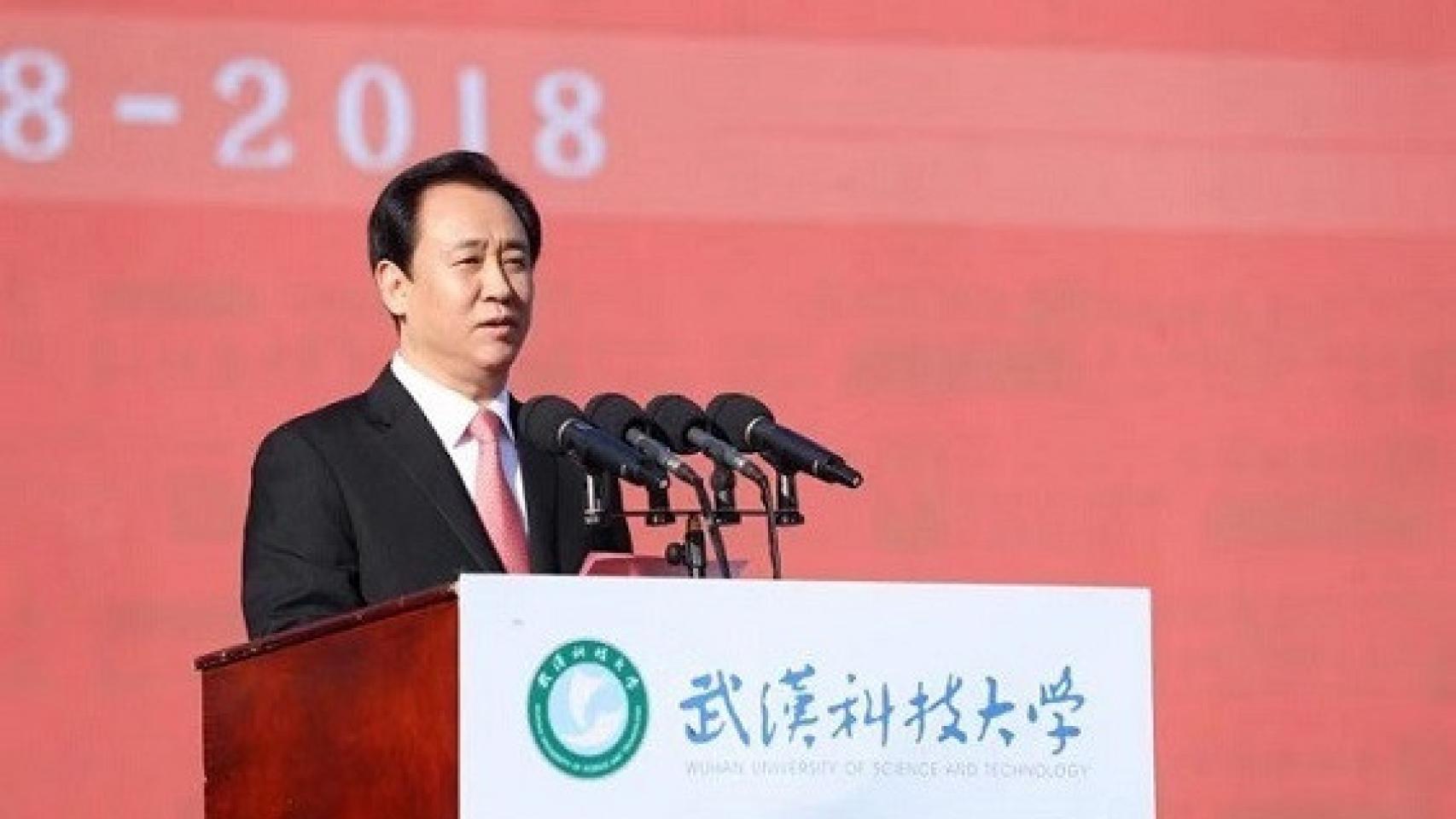 El presidente del Grupo Evergrande, Hui Ka Yan