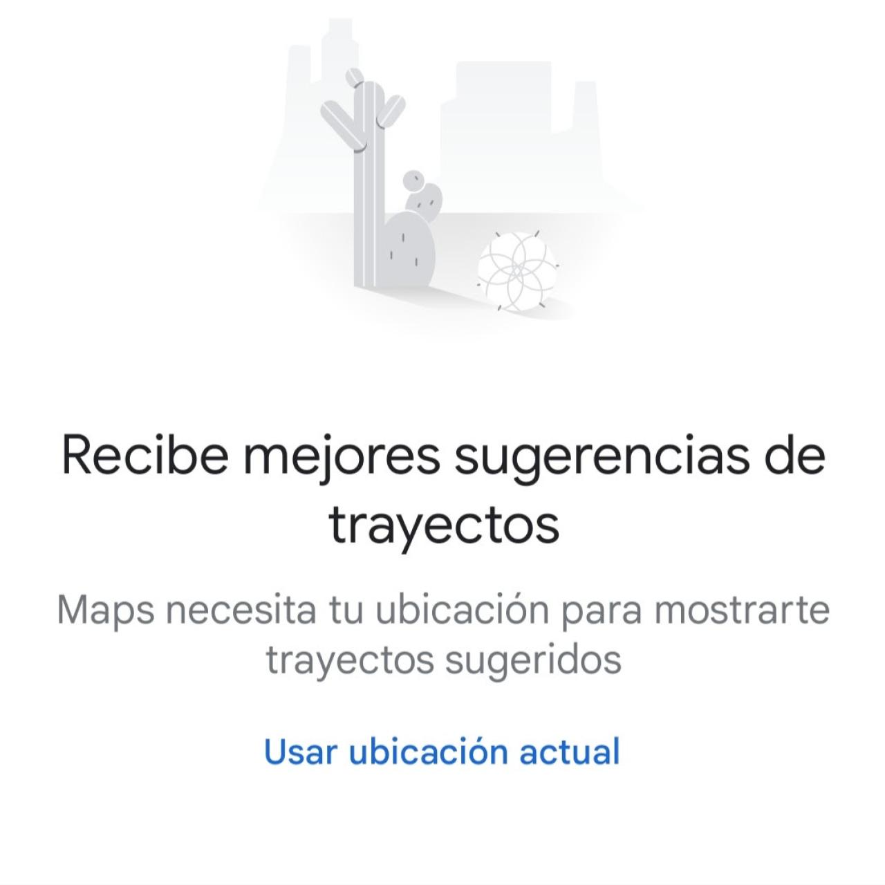 Activa la ubicación en Google Maps