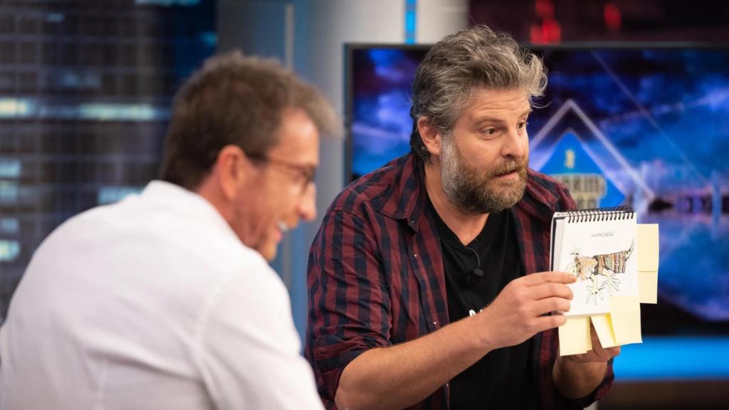 Raúl Cimas, en una visita a 'El Hormiguero'