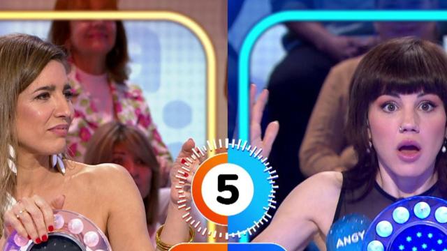 Lucía Jiménez y Angy en 'Pasapalabra'