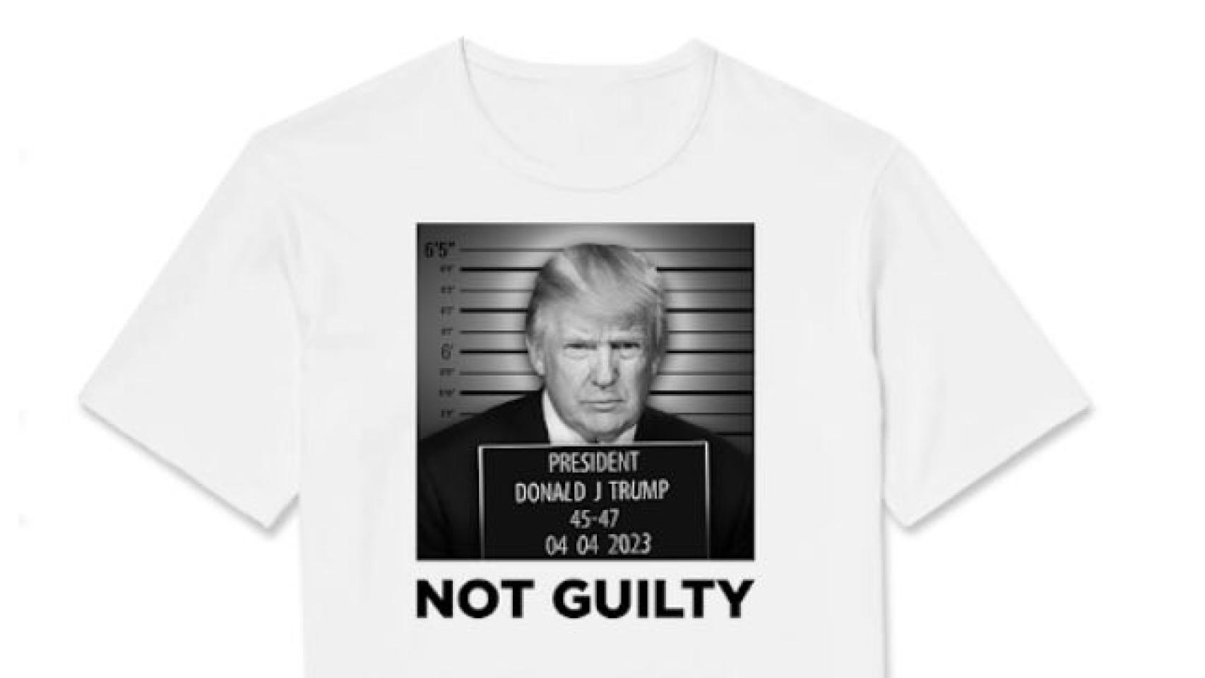 Captura del mensaje enviado por la candidatura de Donald Trump a sus registrados.