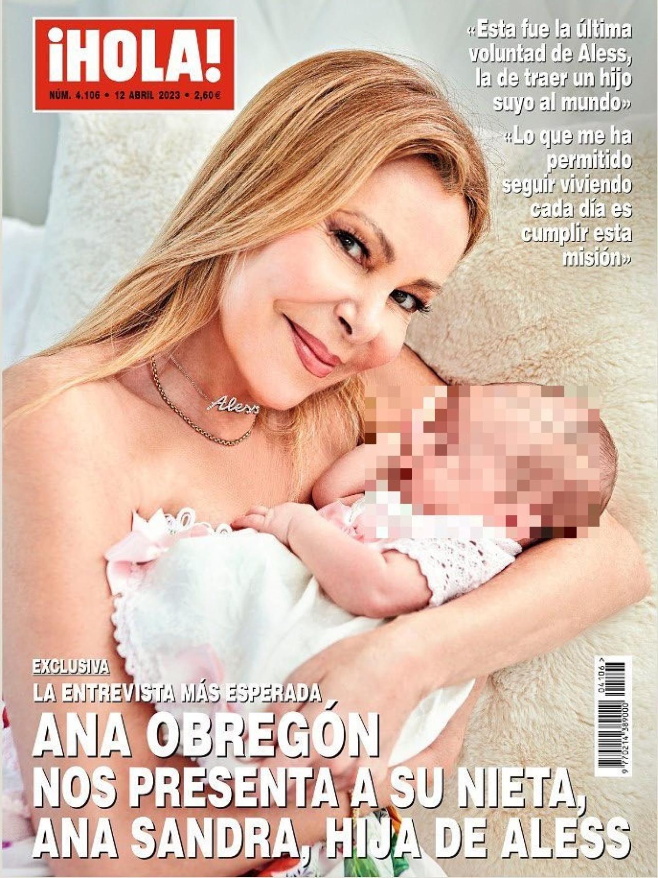 La portada de la revista '¡HOLA!' con la exclusiva de Ana.