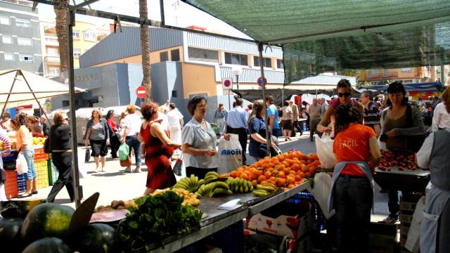 El mercadillo de Benalúa.