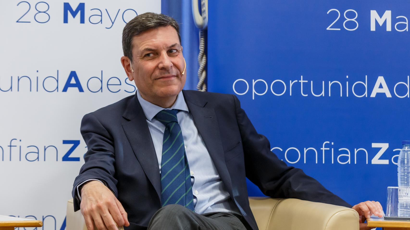 Carriedo en el encuentro del PP de Segovia.