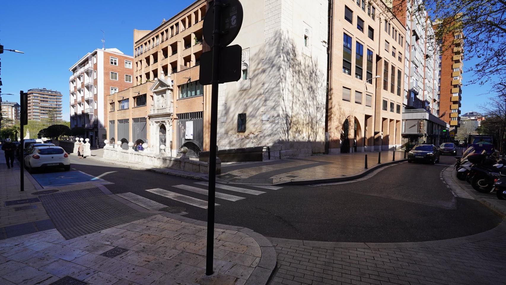 Imagen entre la calle San Lorenzo y Pedro Niño