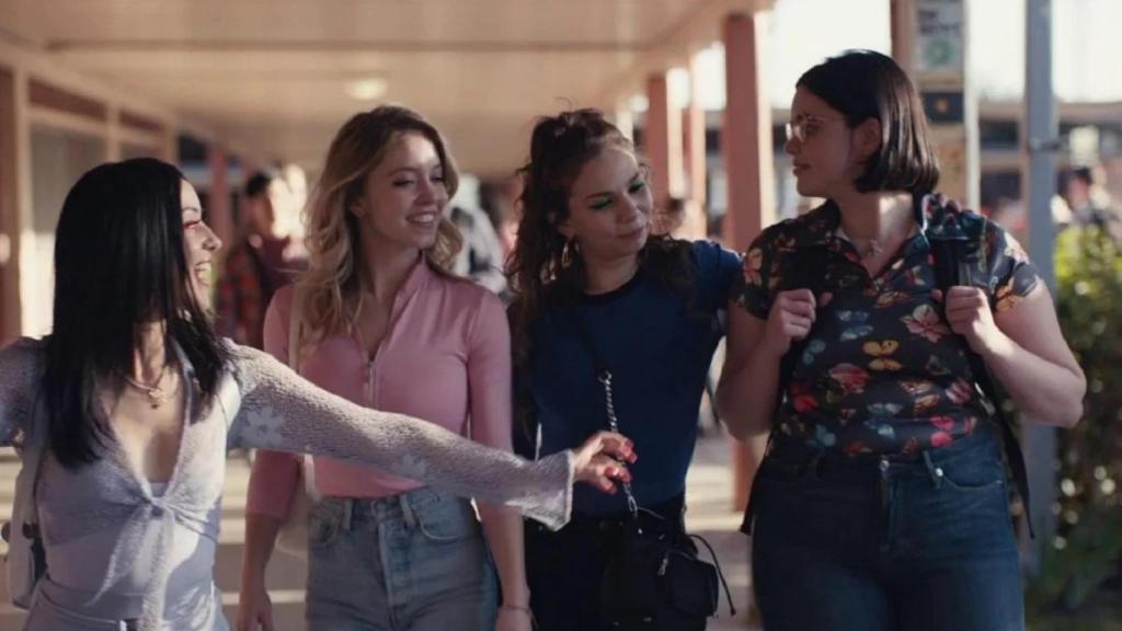 Las protagonistas de 'Euphoria' al inicio de la serie.