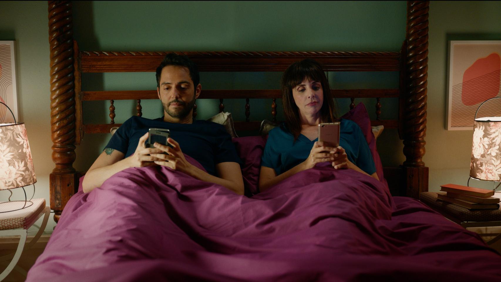 David Guapo y Marta González de Vega en 'De Caperucita a loba'