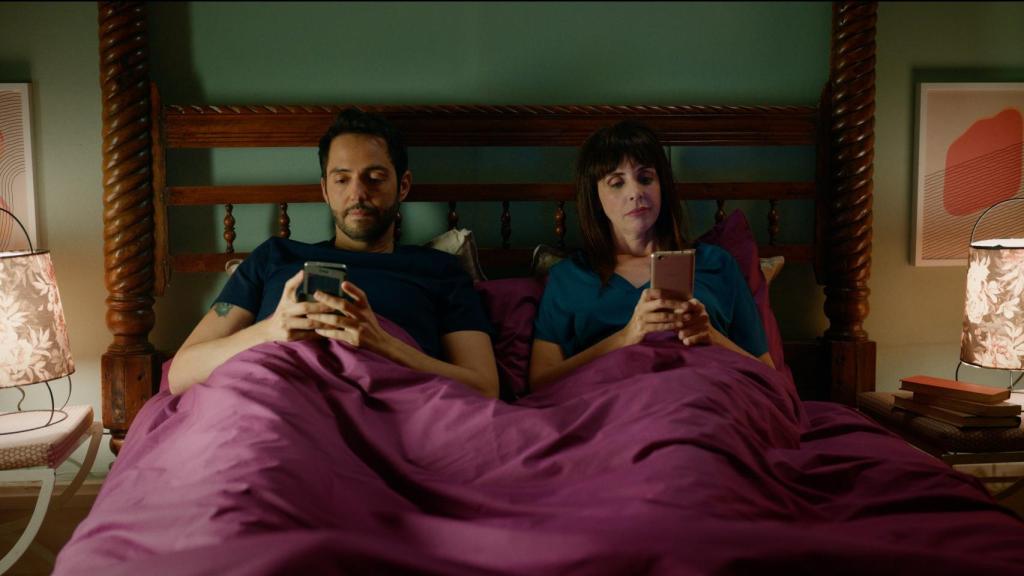 David Guapo y Marta González de Vega en 'De Caperucita a loba'