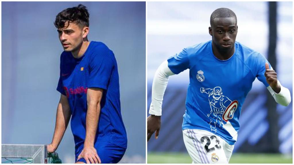Pedri y Ferland Mendy