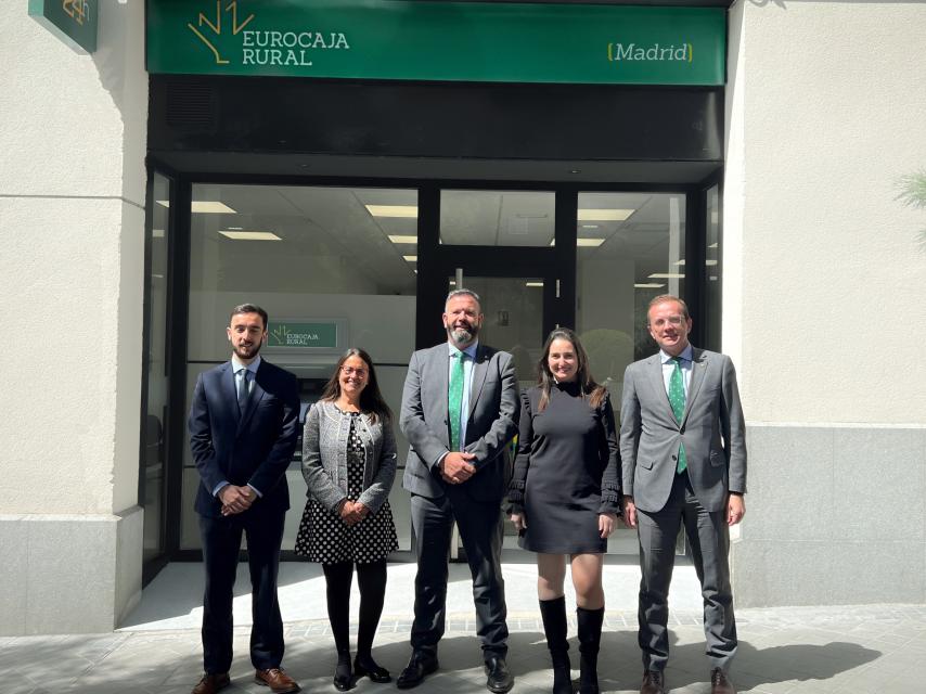 Nueva oficina en Madrid. Foto: Eurocaja Rural.