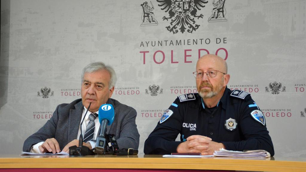 Juan José Pérez Del Pino y José Luis Martín Mora. Foto: Ayuntamiento de Toledo.