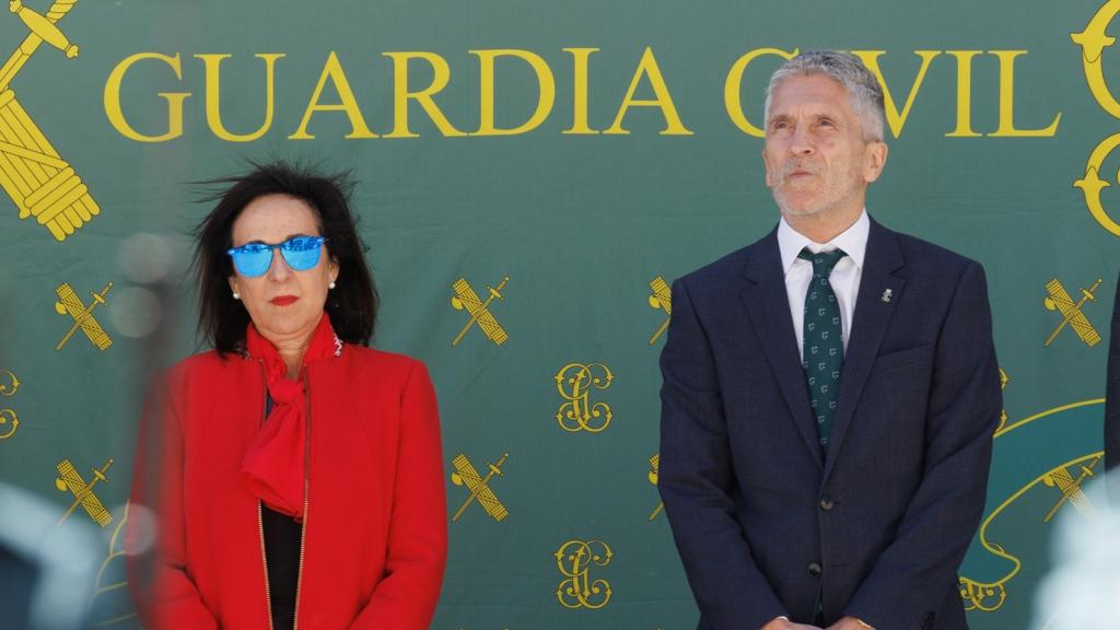 Margarita Robles y Grande-Marlaska presidieron el acto este miércoles de la nueva directora de la Guardia Civil.