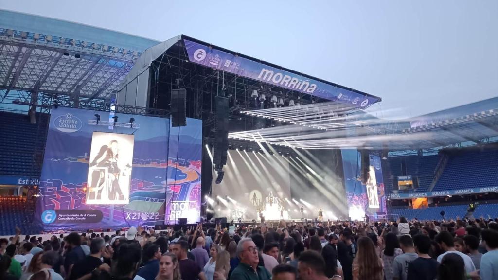 Morriña Fest fue el último gran evento musical celebrado en el estadio de Riazor.