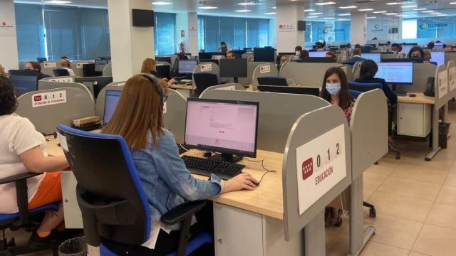 Oficinas del 012.