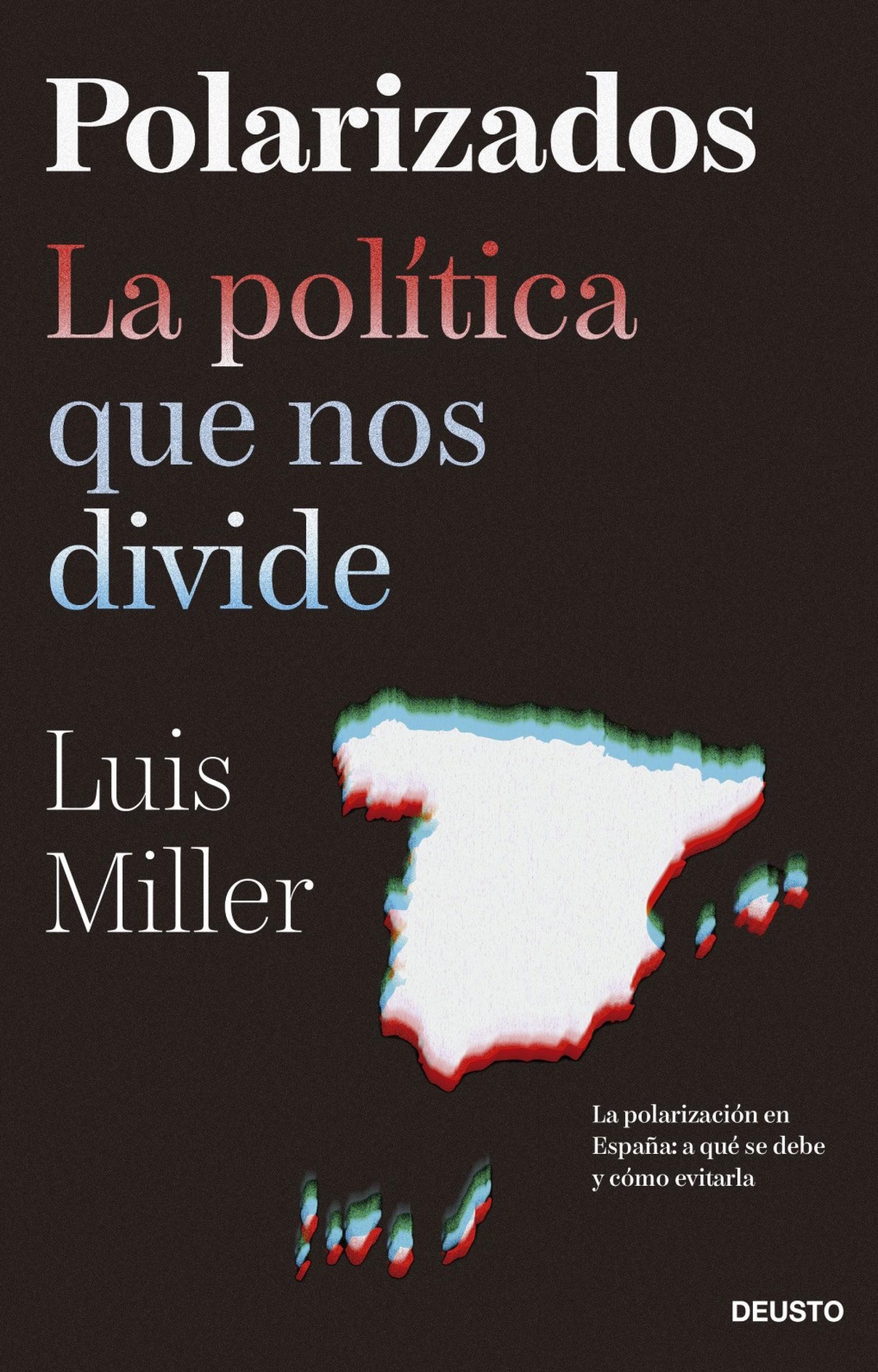 Portada del libro recién publicado por Luis Miller.