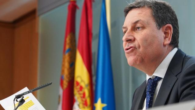 El consejero de Economía y Hacienda y portavoz, Carlos Fernández Carriedo, en una imagen de archivo.