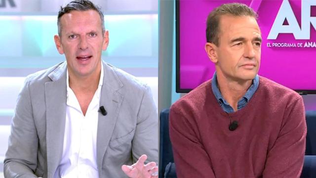 Joaquín Prat y Alessandro Lequio en 'El programa de Ana Rosa'.