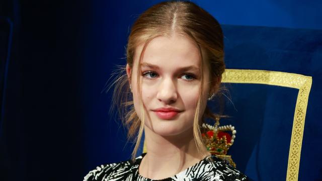 La princesa Leonor en los Premios Princesa de Asturias 2022.